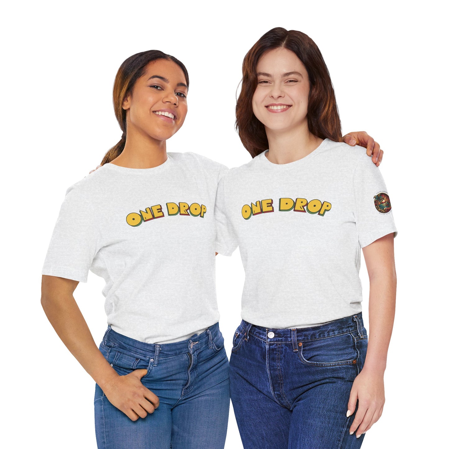 One Drop Unisex Tee - Casual & Stylish T-Shirt for Men and Women | Relaxed Fit Shirt with Lifestyle Design