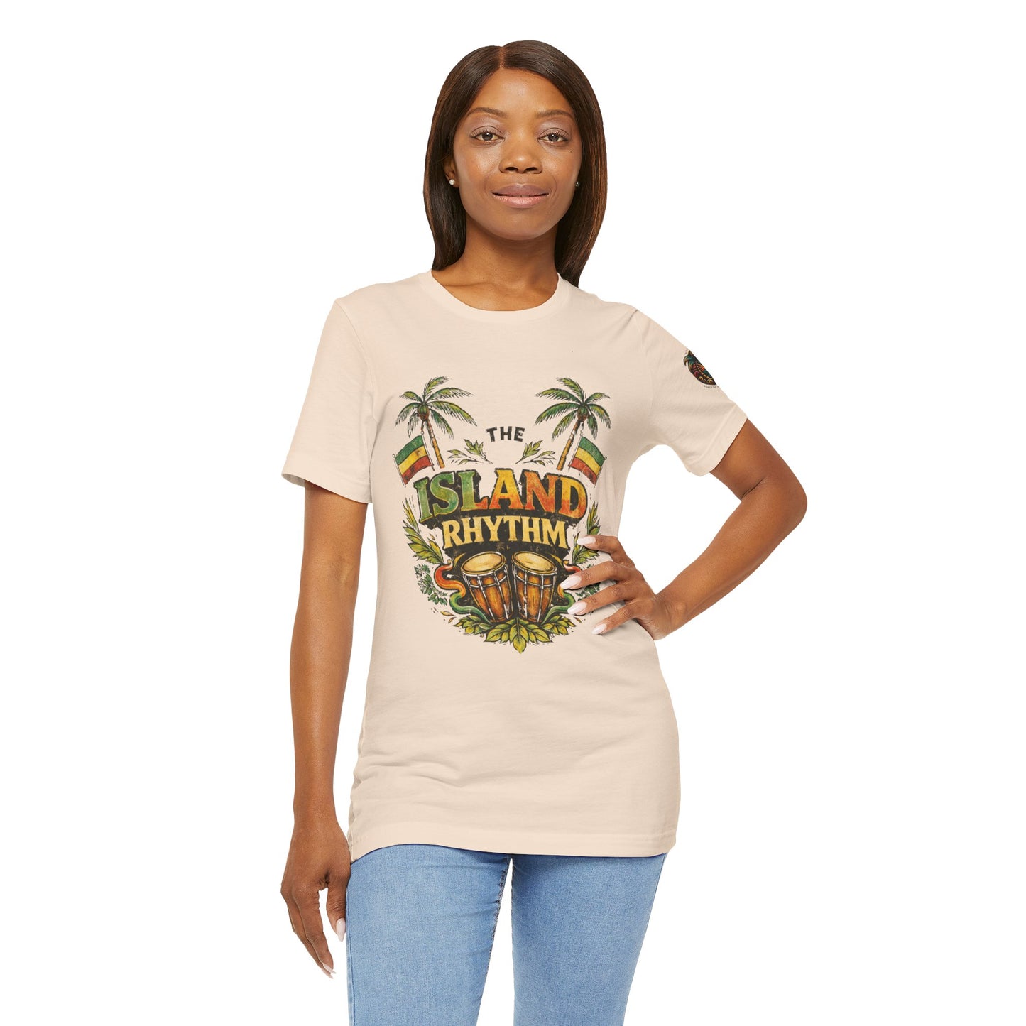 Island Rhythm Island Rhythm Tour T Shirt The Island Rhythm Reggae Concert Tee – Vintage Reggae Style | Streetwear