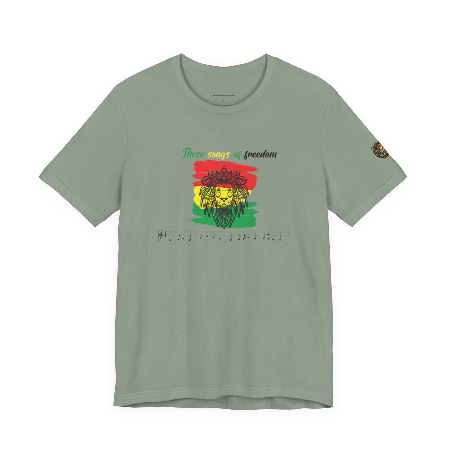 Island Rhythm T-Shirt - Songs of Freedom Design