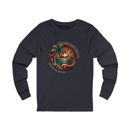 Island Journey Long Sleeve Tee - Adventure Awaits with Tropical Vibes - The Island Rhythm