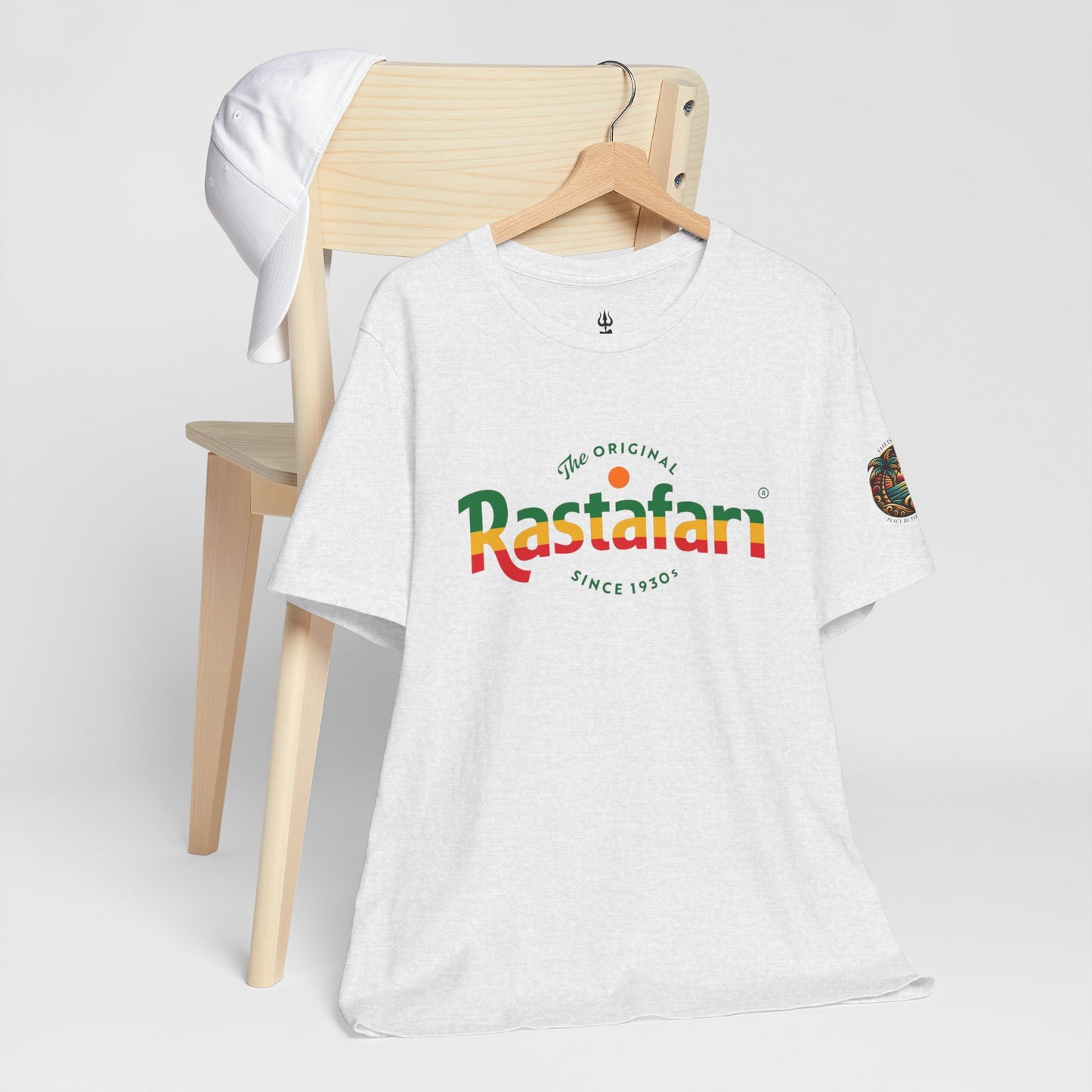 Rastafari Vibes Short Sleeve Tee, Unisex Jersey T-Shirt, Casual Wear, Festival Outfits, Gifts for Rasta Lovers