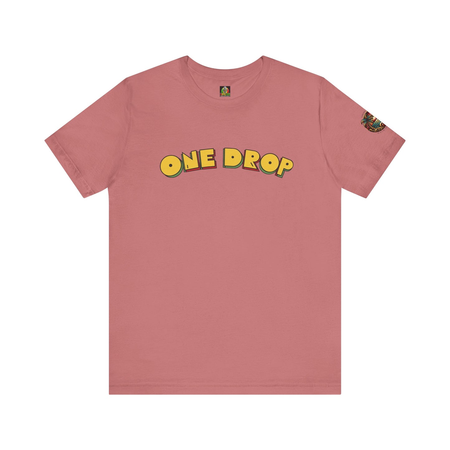 One Drop Unisex Tee - Casual & Stylish T-Shirt for Men and Women | Relaxed Fit Shirt with Lifestyle Design