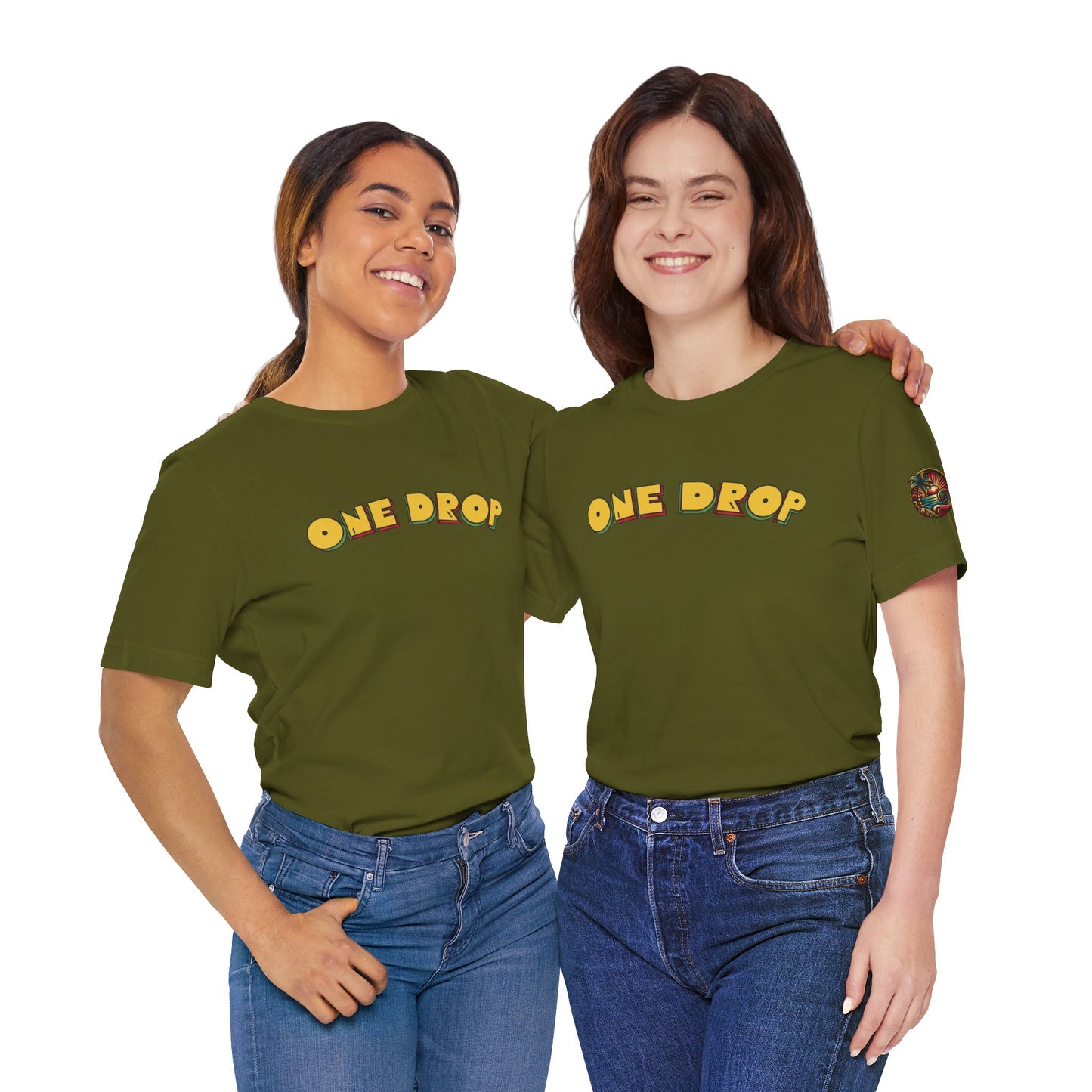 One Drop Unisex Tee - Casual & Stylish T-Shirt for Men and Women | Relaxed Fit Shirt with Lifestyle Design