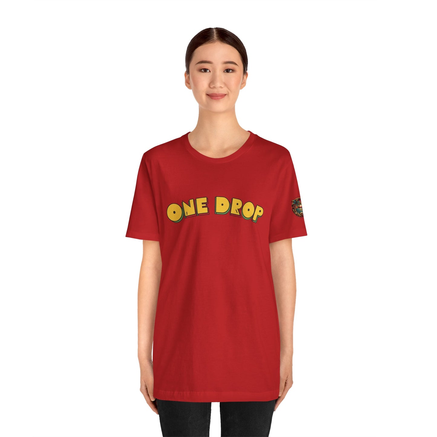 One Drop Unisex Tee - Casual & Stylish T-Shirt for Men and Women | Relaxed Fit Shirt with Lifestyle Design