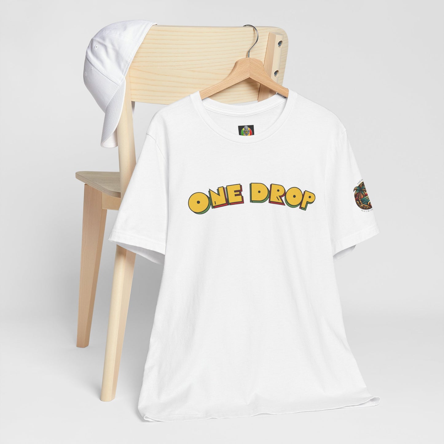 One Drop Unisex Tee - Casual & Stylish T-Shirt for Men and Women | Relaxed Fit Shirt with Lifestyle Design