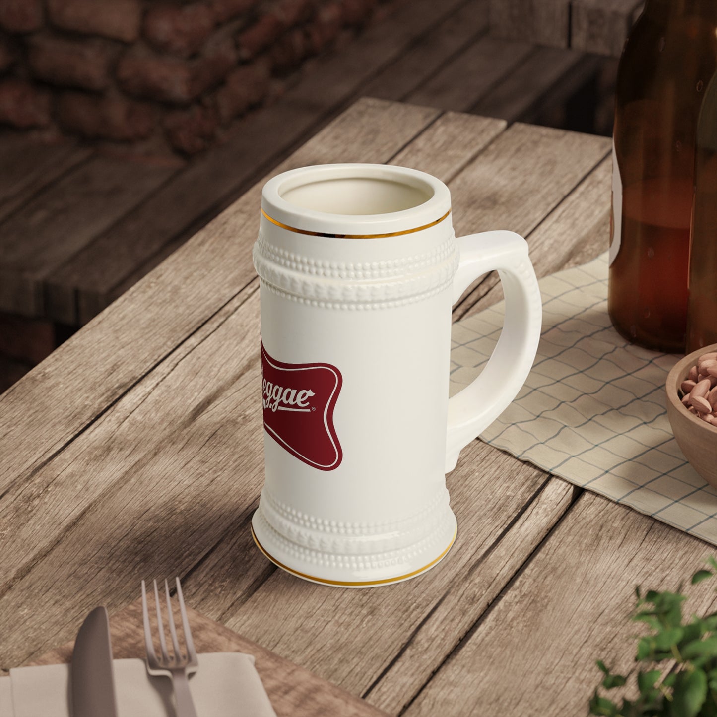 Beer Stein Mug - Reggae Up Your Stein