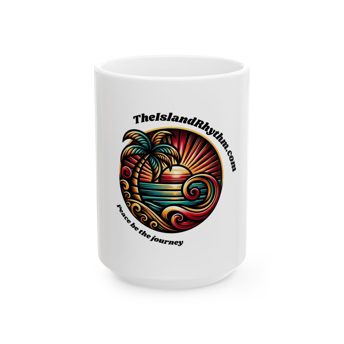 Mug - The Island Rhythm Ceramic Mug (11oz, 15oz)
