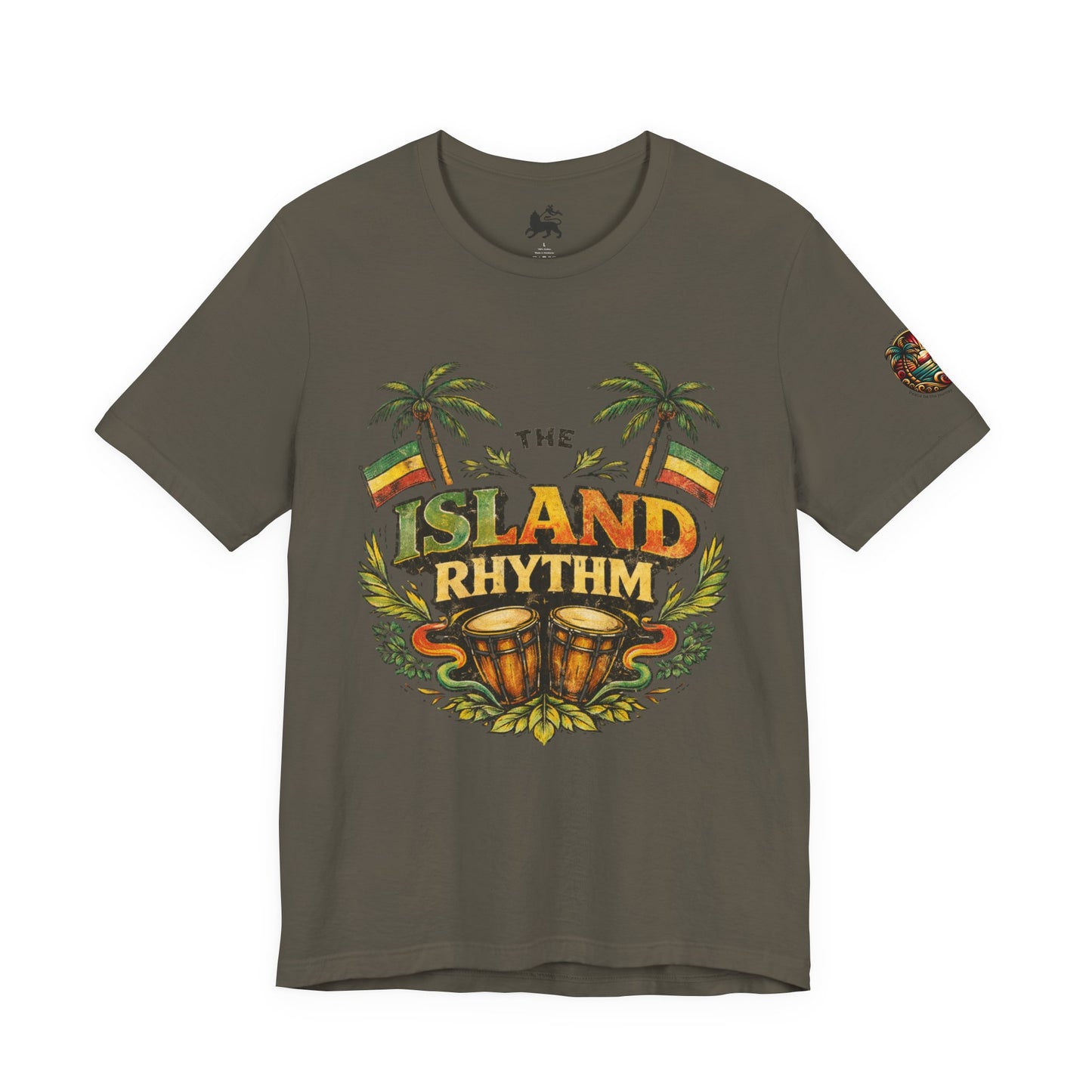 Island Rhythm Tour T-Shirt — “The Island Rhythm” Reggae Concert Tee - The Island Rhythm