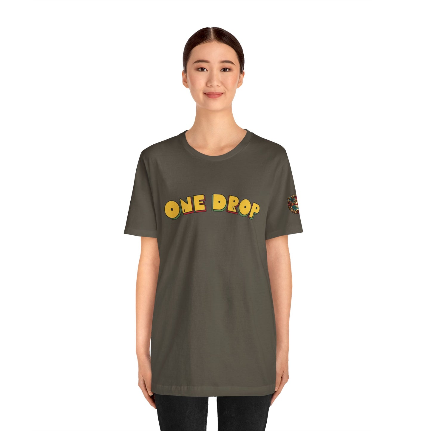One Drop Unisex Tee - Casual & Stylish T-Shirt for Men and Women | Relaxed Fit Shirt with Lifestyle Design