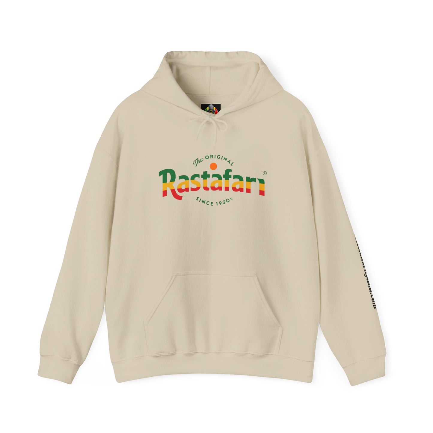 Rastafari Hoodie | Unisex Heavy Blend™ Sweatshirt, Cozy Streetwear, Gift for Culture Lovers, Relaxed Fit, Perfect for Casual Outings