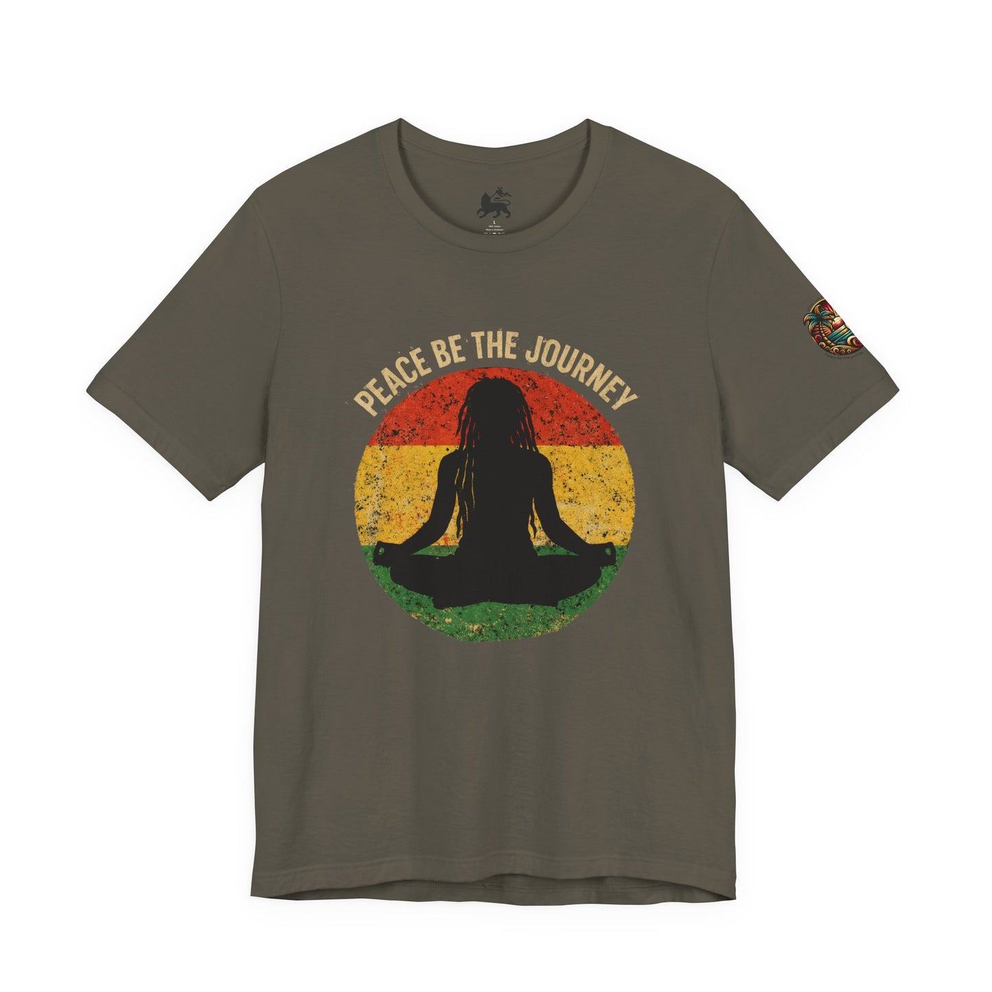 Peace Be The Journey Retro Roots Tee - The Island Rhythm