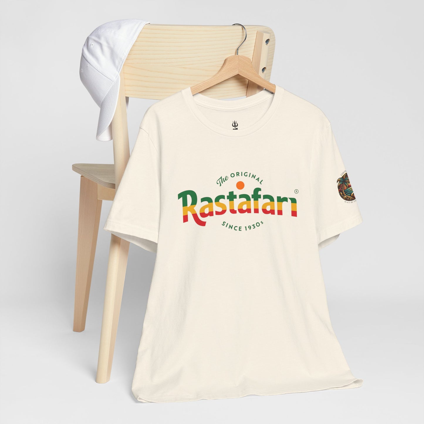 Rastafari Vibes Short Sleeve Tee, Unisex Jersey T-Shirt, Casual Wear, Festival Outfits, Gifts for Rasta Lovers