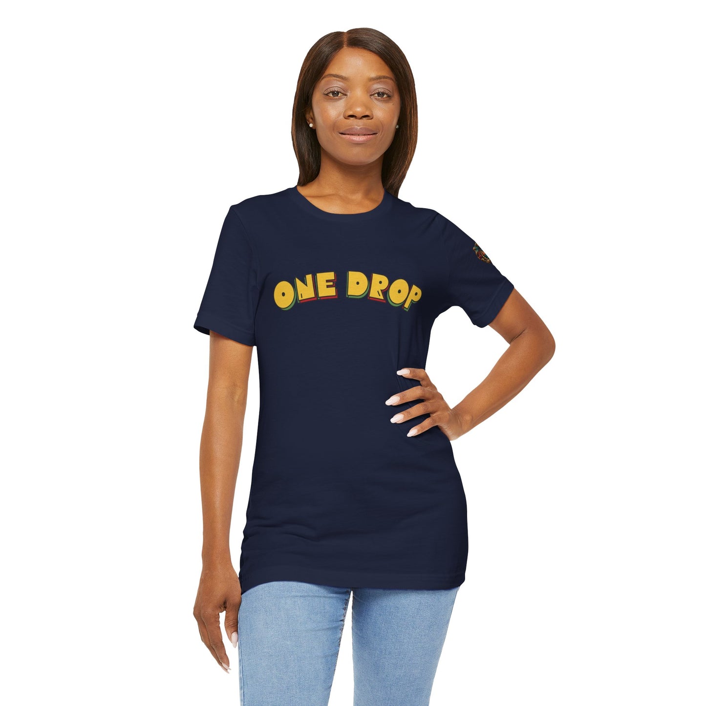 One Drop Unisex Tee - Casual & Stylish T-Shirt for Men and Women | Relaxed Fit Shirt with Lifestyle Design