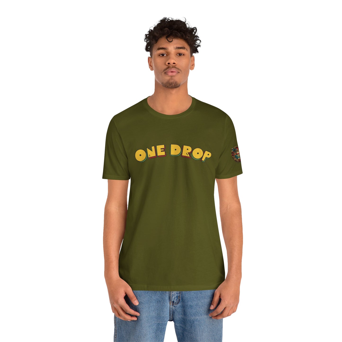 One Drop Unisex Tee - Casual & Stylish T-Shirt for Men and Women | Relaxed Fit Shirt with Lifestyle Design