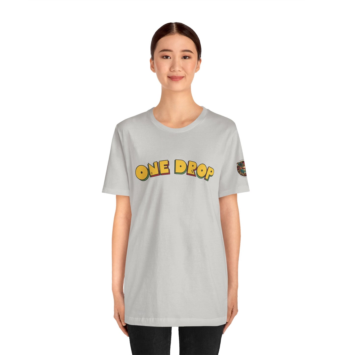 One Drop Unisex Tee - Casual & Stylish T-Shirt for Men and Women | Relaxed Fit Shirt with Lifestyle Design
