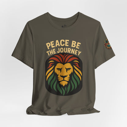 Peace Be the Journey Lion Tee