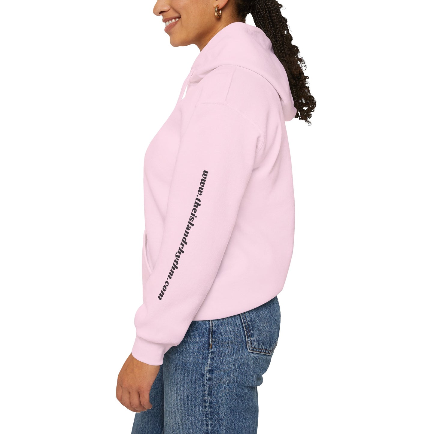 Irie Vybz Unisex Hooded Sweatshirt, Casual Streetwear, Reggae Vibes, Cozy Pullover, Gift for Music Lovers