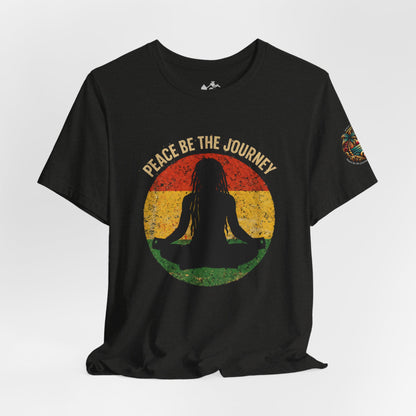 Peace Be The Journey Retro Roots Tee - The Island Rhythm