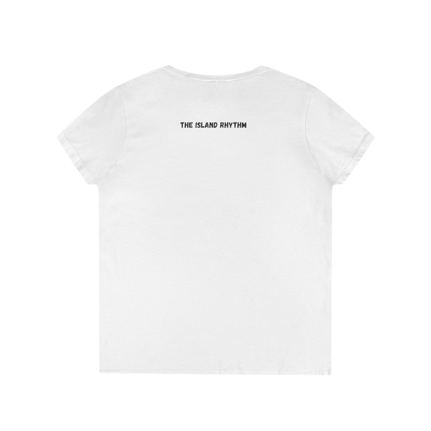 Moonlit Surf V-Neck Tee — Island Rhythm Nightfall Edition - The Island Rhythm