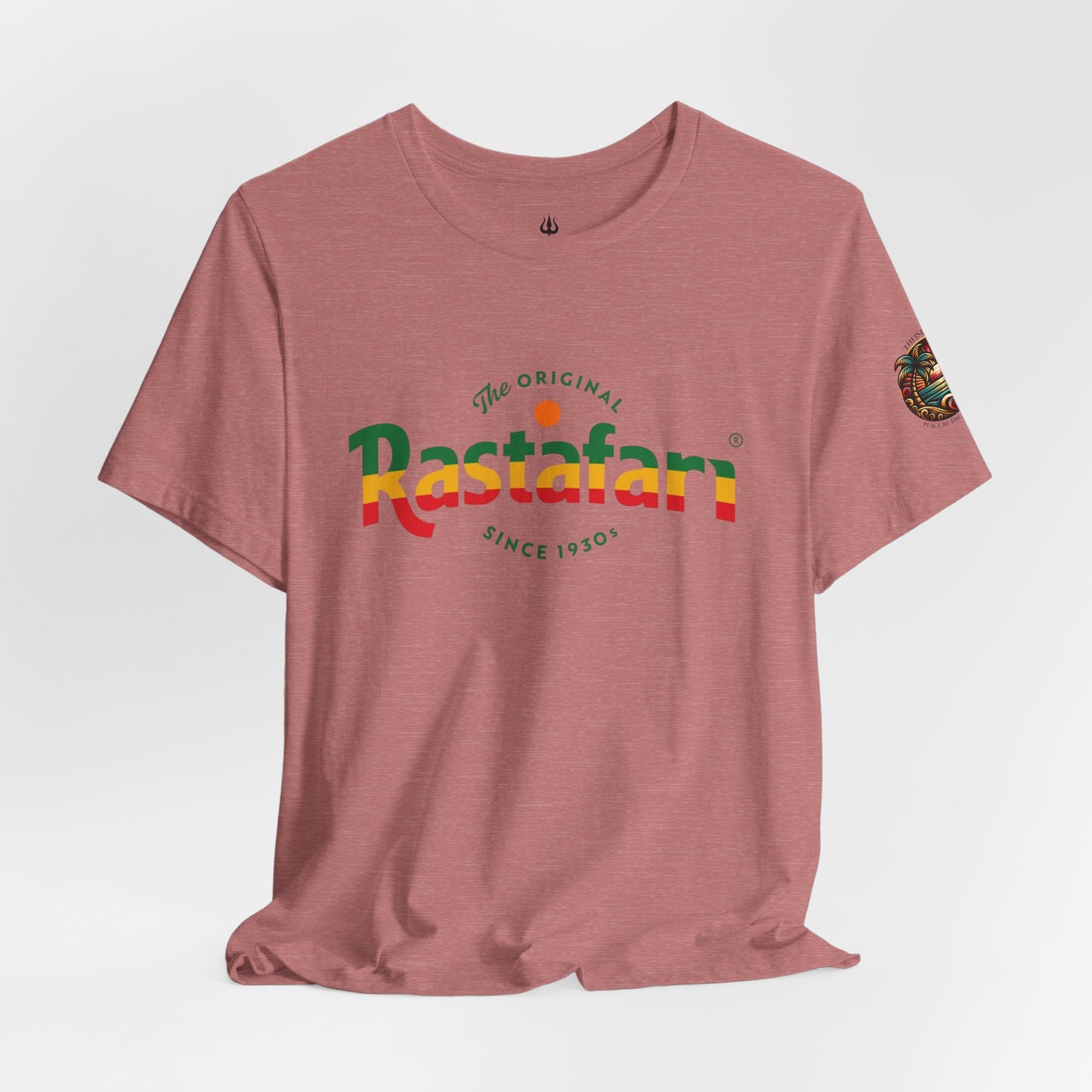 Rastafari Vibes Short Sleeve Tee, Unisex Jersey T-Shirt, Casual Wear, Festival Outfits, Gifts for Rasta Lovers