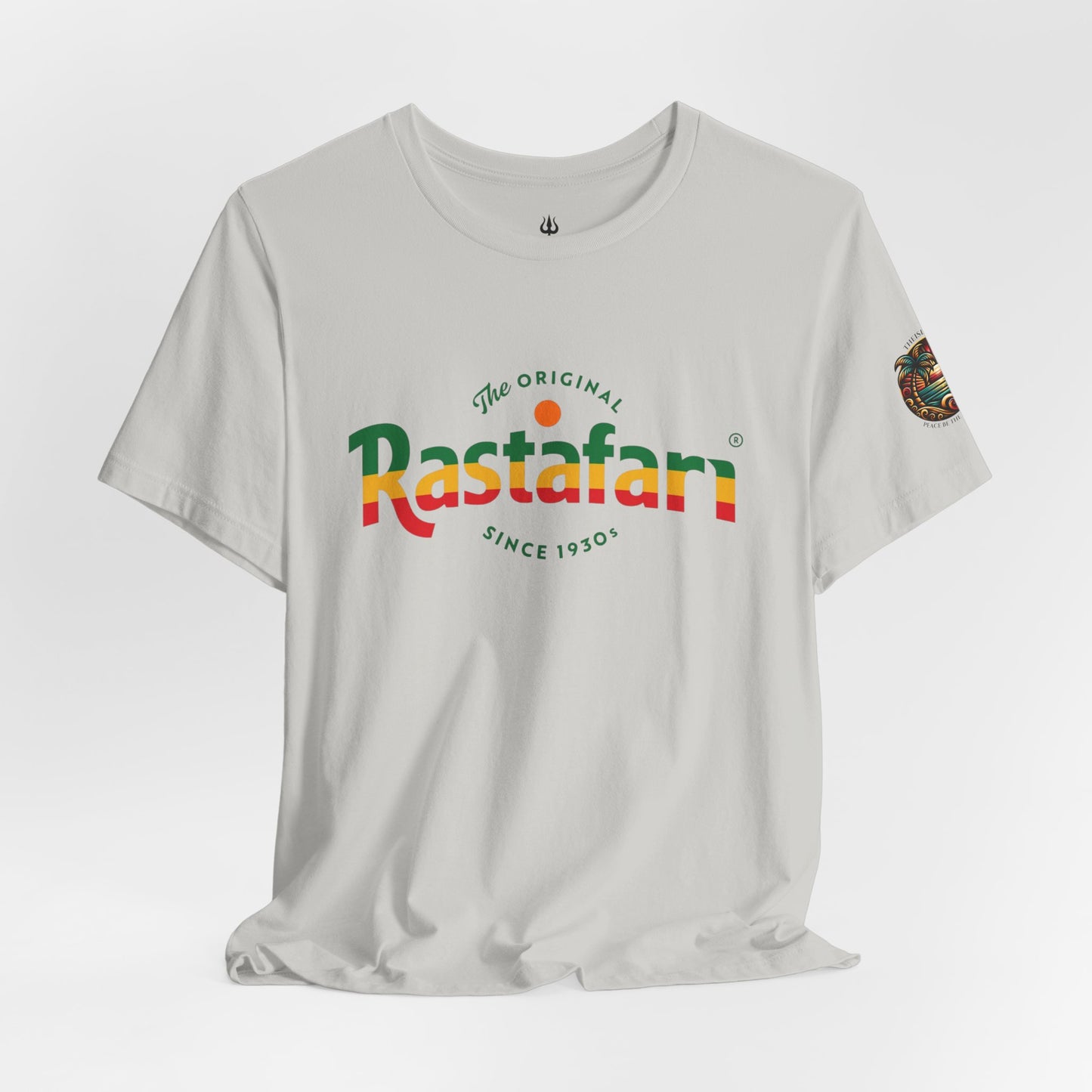 Rastafari Vibes Short Sleeve Tee, Unisex Jersey T-Shirt, Casual Wear, Festival Outfits, Gifts for Rasta Lovers