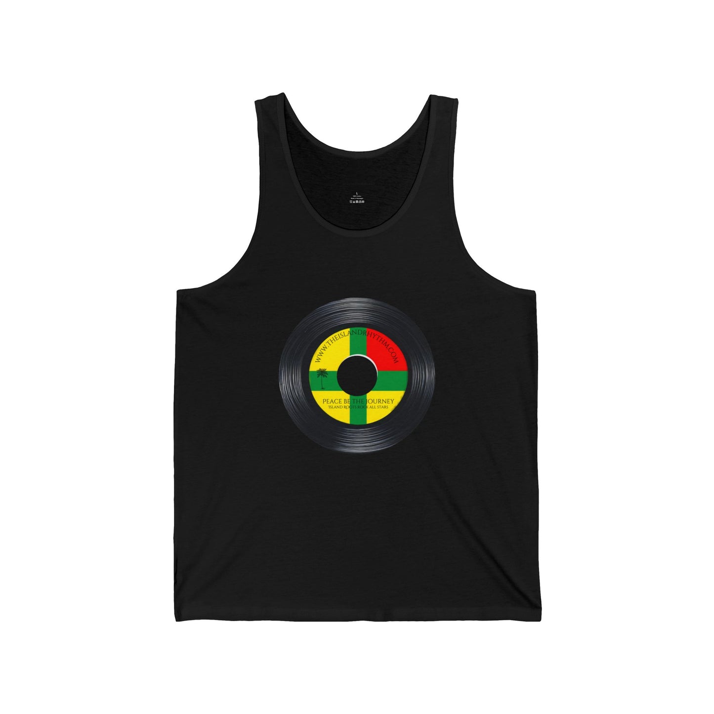 Rasta Tank: Island Vibe Unisex Jersey Tank