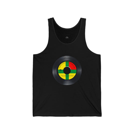 Rasta Tank: Island Vibe Unisex Jersey Tank - The Island Rhythm