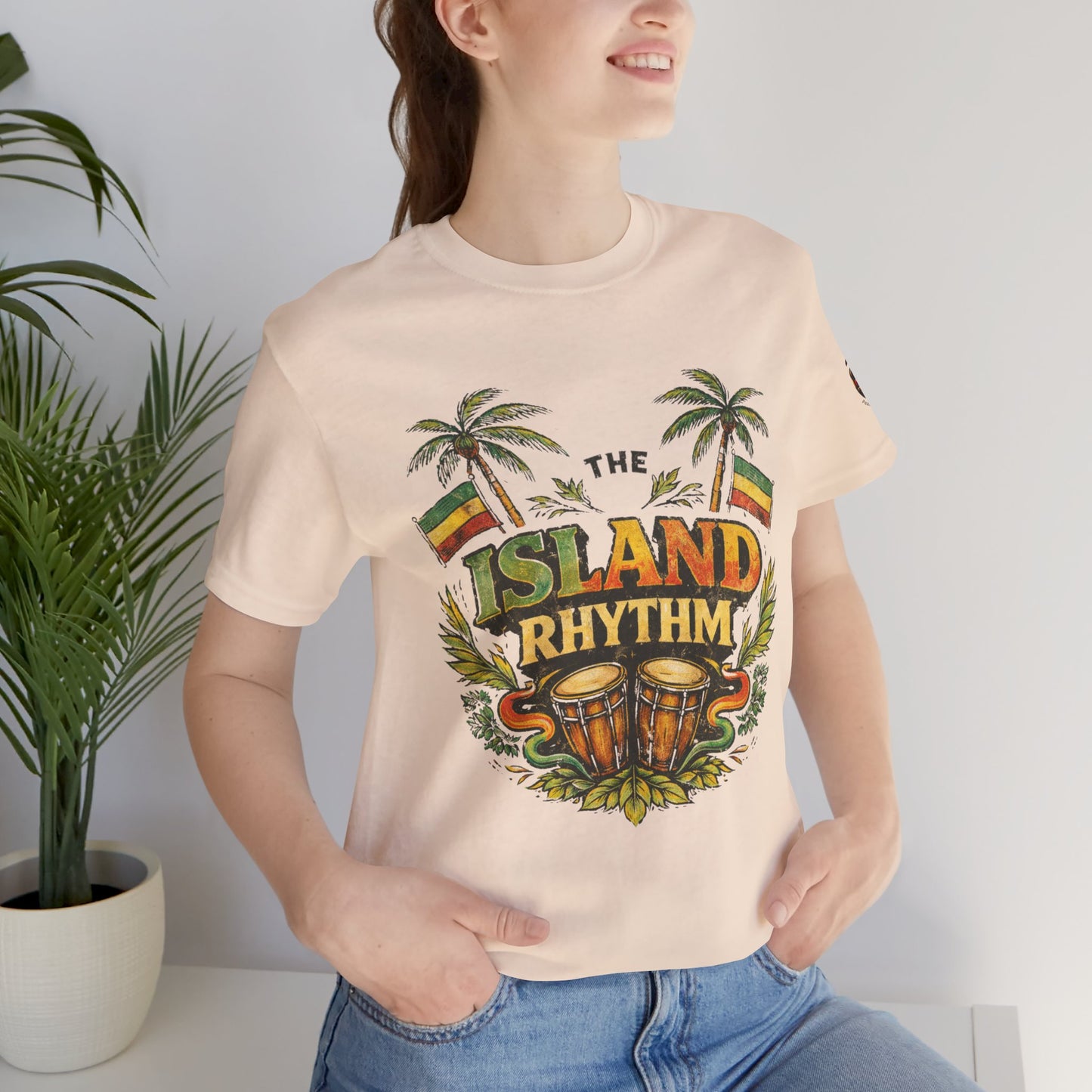 Island Rhythm Island Rhythm Tour T Shirt The Island Rhythm Reggae Concert Tee – Vintage Reggae Style | Streetwear