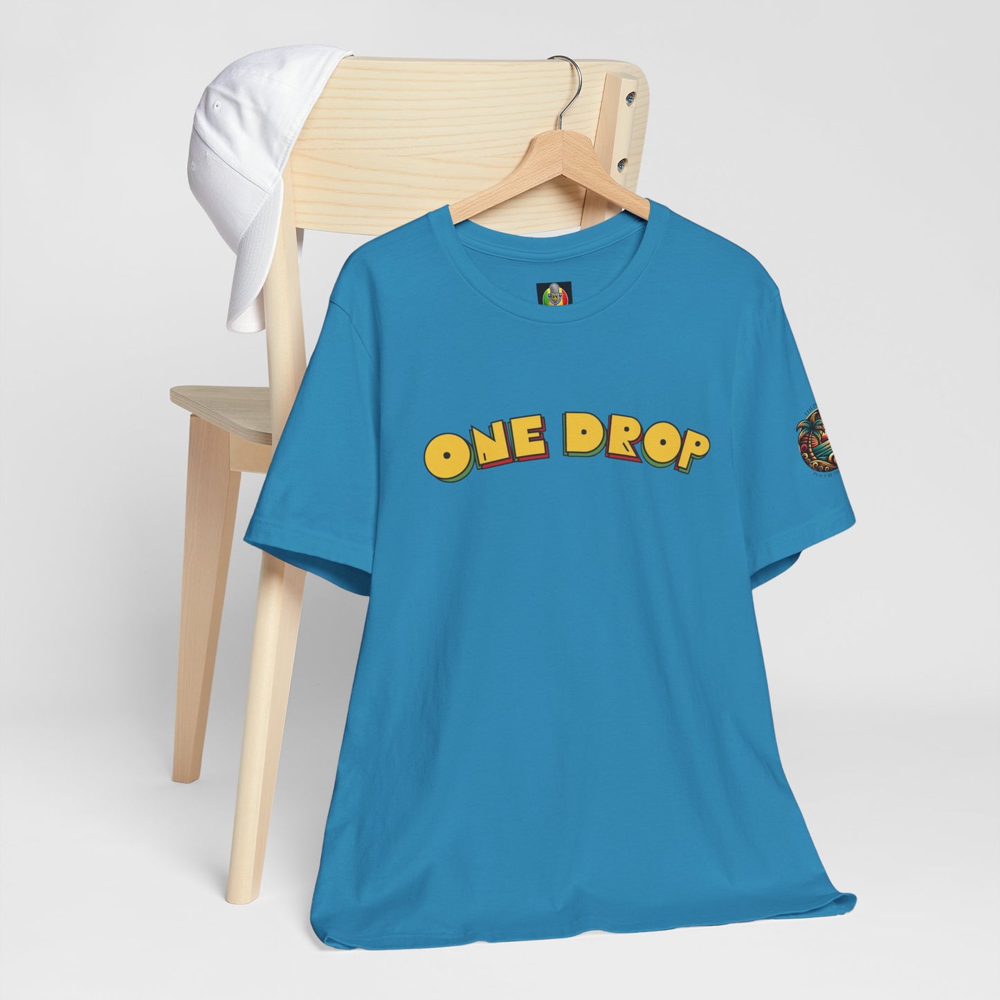One Drop Unisex Tee - Casual & Stylish T-Shirt for Men and Women | Relaxed Fit Shirt with Lifestyle Design