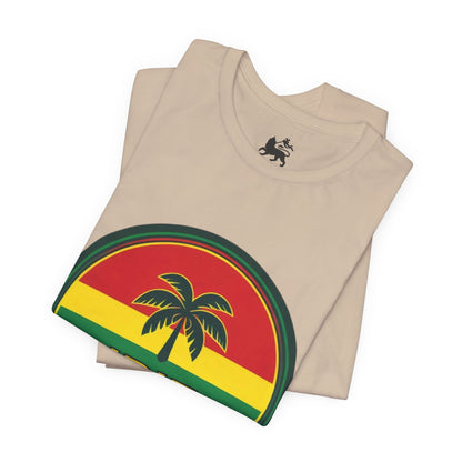 Irie Vybz Unisex Tee, Rasta Spirit Shirt, Beach Vibe Top, Reggae Music Gift, Summer Essentials, Casual Wear, Festival Apparel - The Island Rhythm