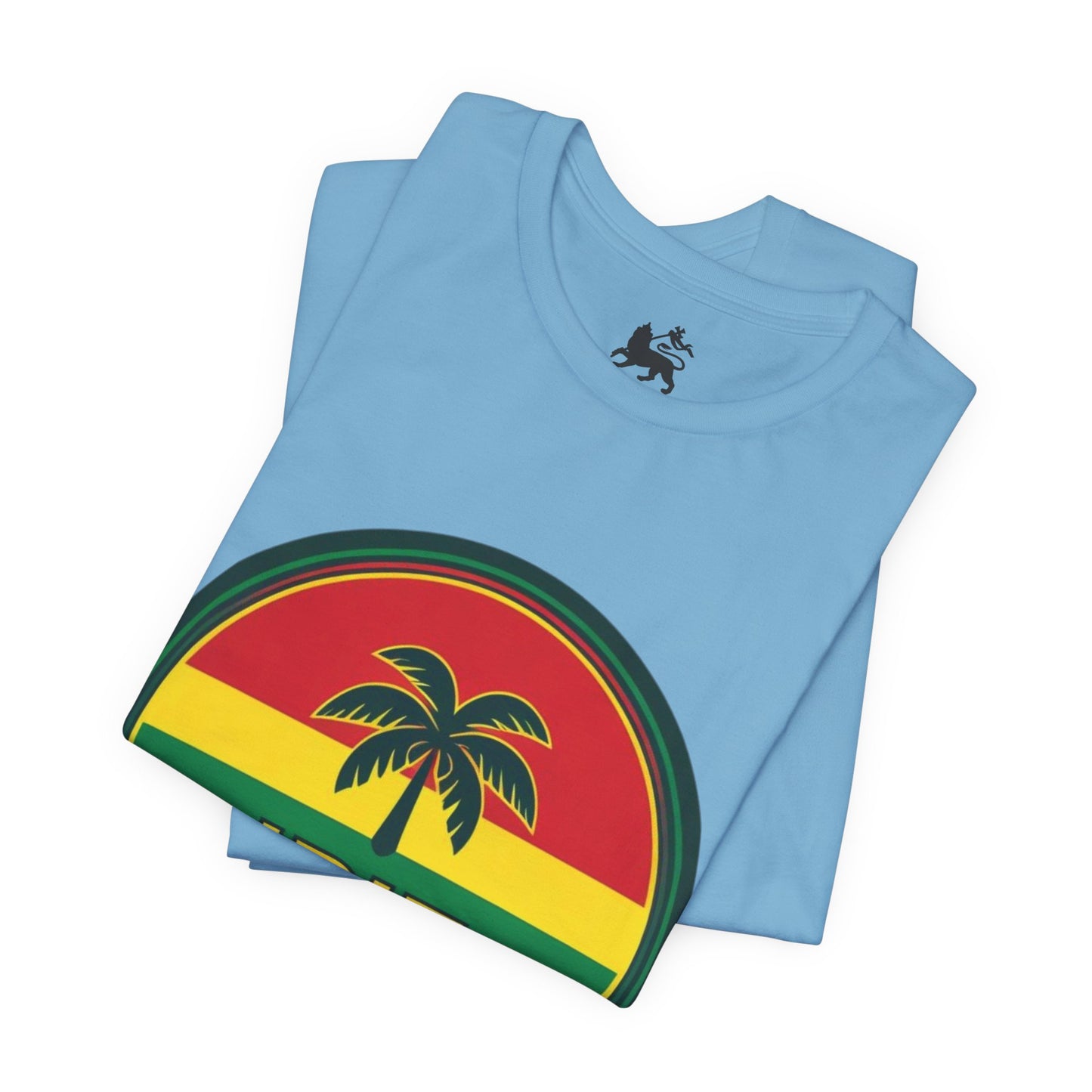 Irie Vybz Unisex Tee, Rasta Spirit Shirt, Beach Vibe Top, Reggae Music Gift, Summer Essentials, Casual Wear, Festival Apparel