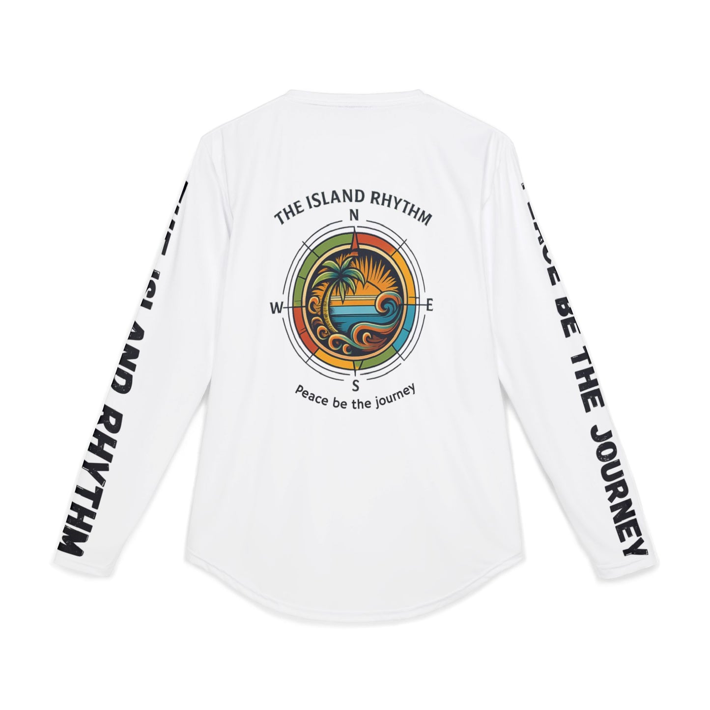 Island Rhythm UV Long Sleeve Shirt — "Peace Be The Journey" Sun Protection Top - The Island Rhythm