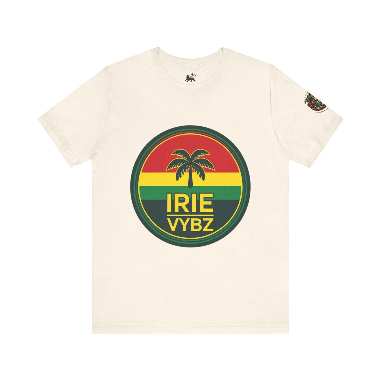 Irie Vybz Unisex Tee, Rasta Spirit Shirt, Beach Vibe Top, Reggae Music Gift, Summer Essentials, Casual Wear, Festival Apparel