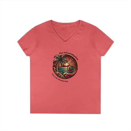 V-Neck T-Shirt Island Rhythm Pride - The Island Rhythm