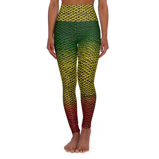 Yoga Leggings - Island Rhythm Print