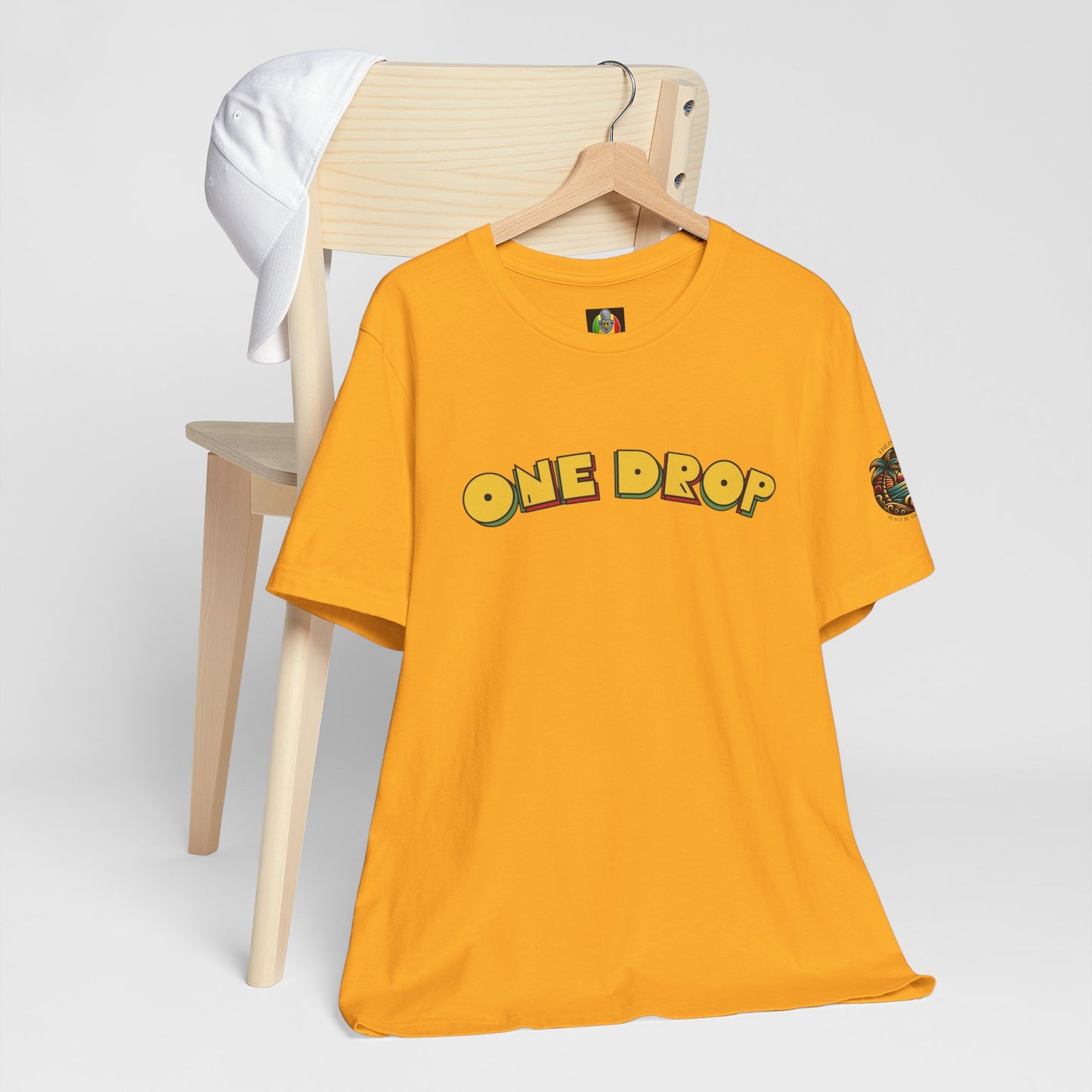 One Drop Unisex Tee - Casual & Stylish T-Shirt for Men and Women | Relaxed Fit Shirt with Lifestyle Design