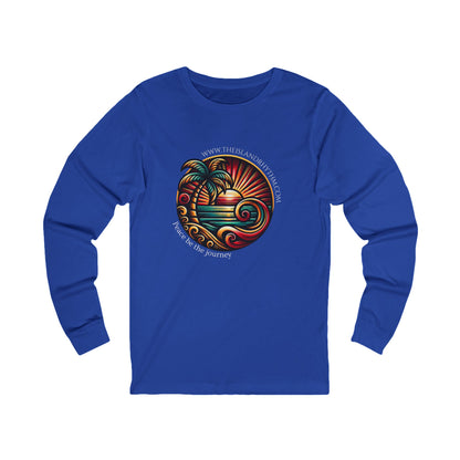 Island Journey Long Sleeve Tee - Adventure Awaits with Tropical Vibes - The Island Rhythm