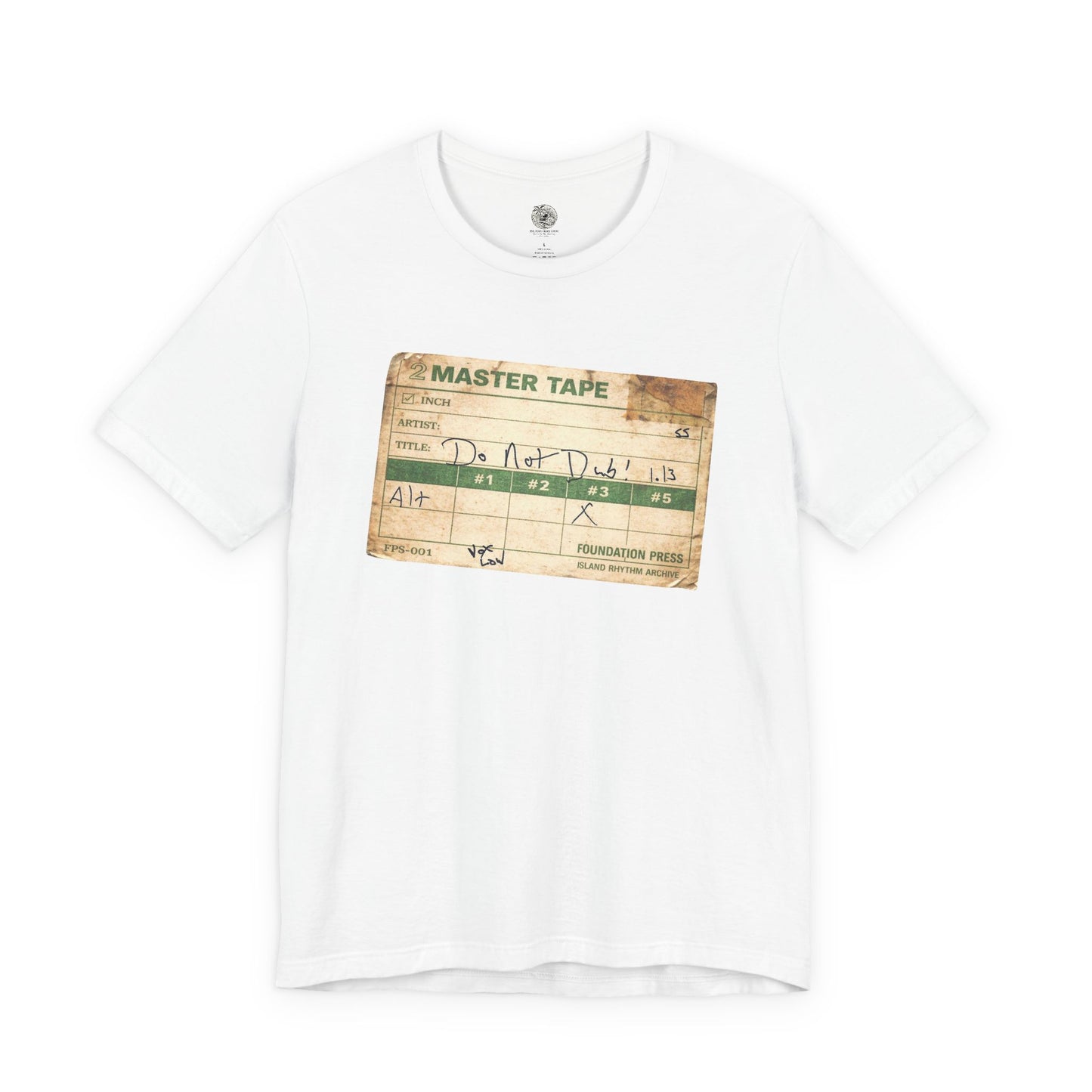Master Tape Tee - The Island Rhythm