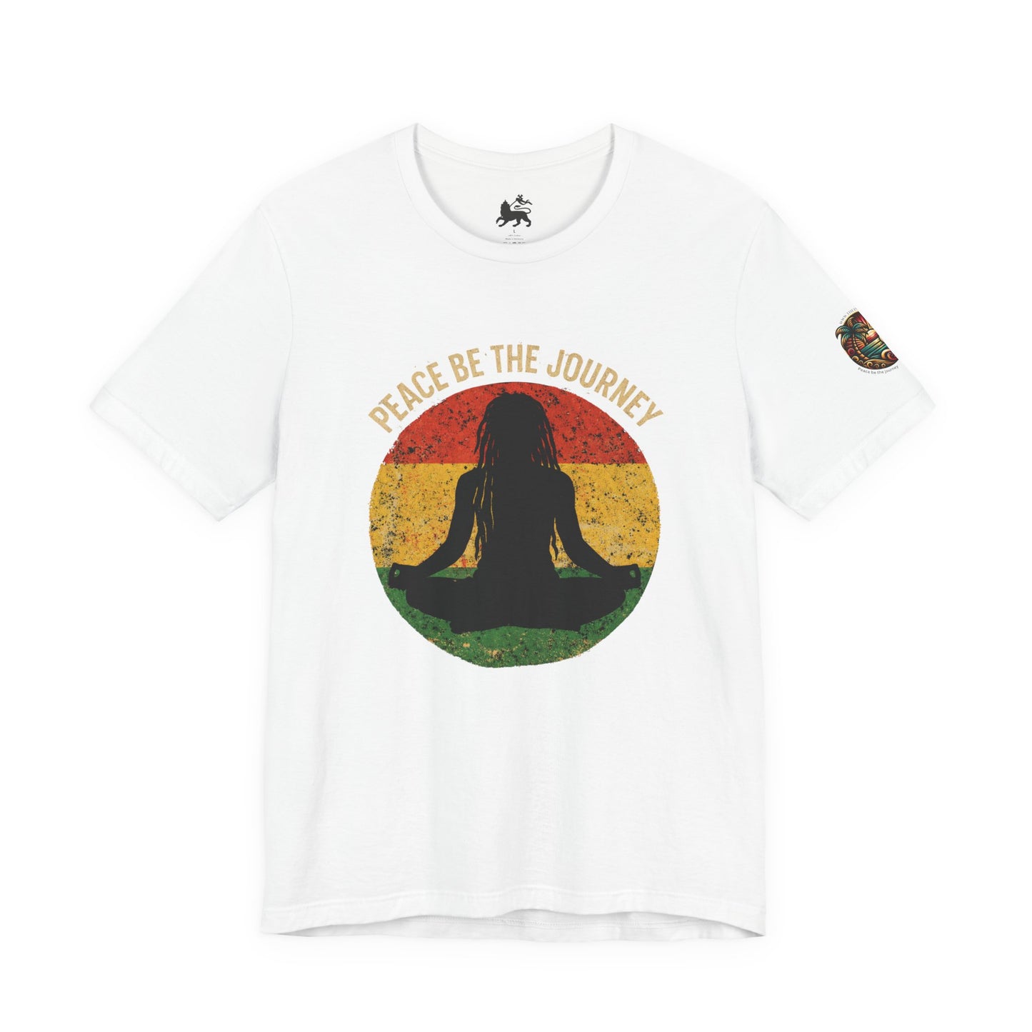 Peace Be The Journey Retro Roots Tee - The Island Rhythm