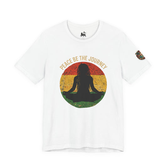 Peace Be The Journey Retro Roots Tee - The Island Rhythm
