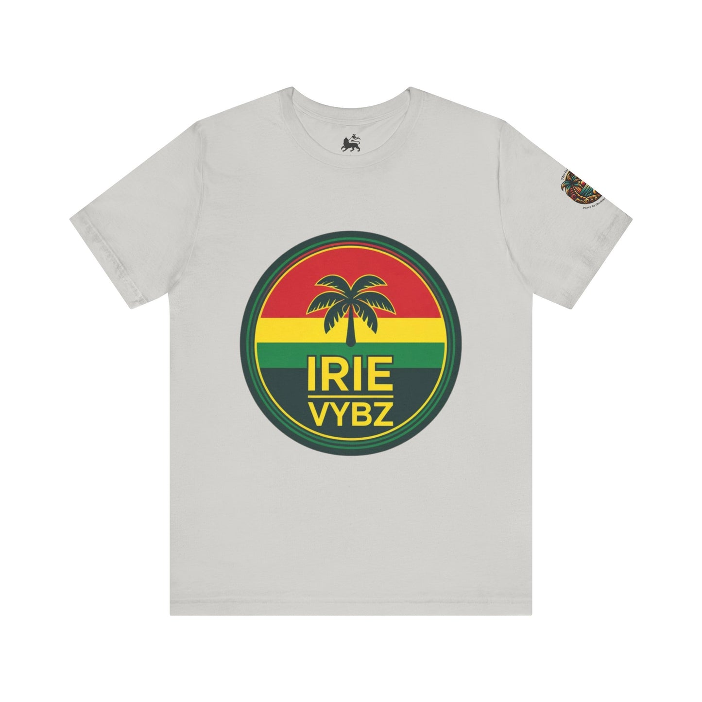 Irie Vybz Unisex Tee, Rasta Spirit Shirt, Beach Vibe Top, Reggae Music Gift, Summer Essentials, Casual Wear, Festival Apparel