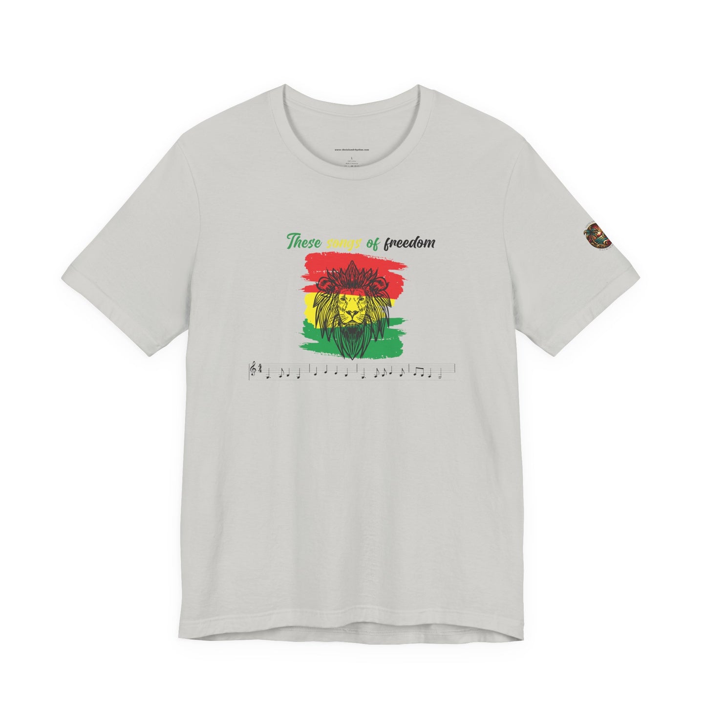 Island Rhythm T-Shirt - Songs of Freedom Design