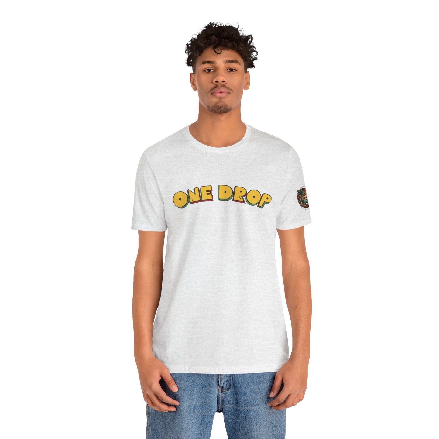 One Drop Unisex Tee - Casual & Stylish T-Shirt for Men and Women | Relaxed Fit Shirt with Lifestyle Design