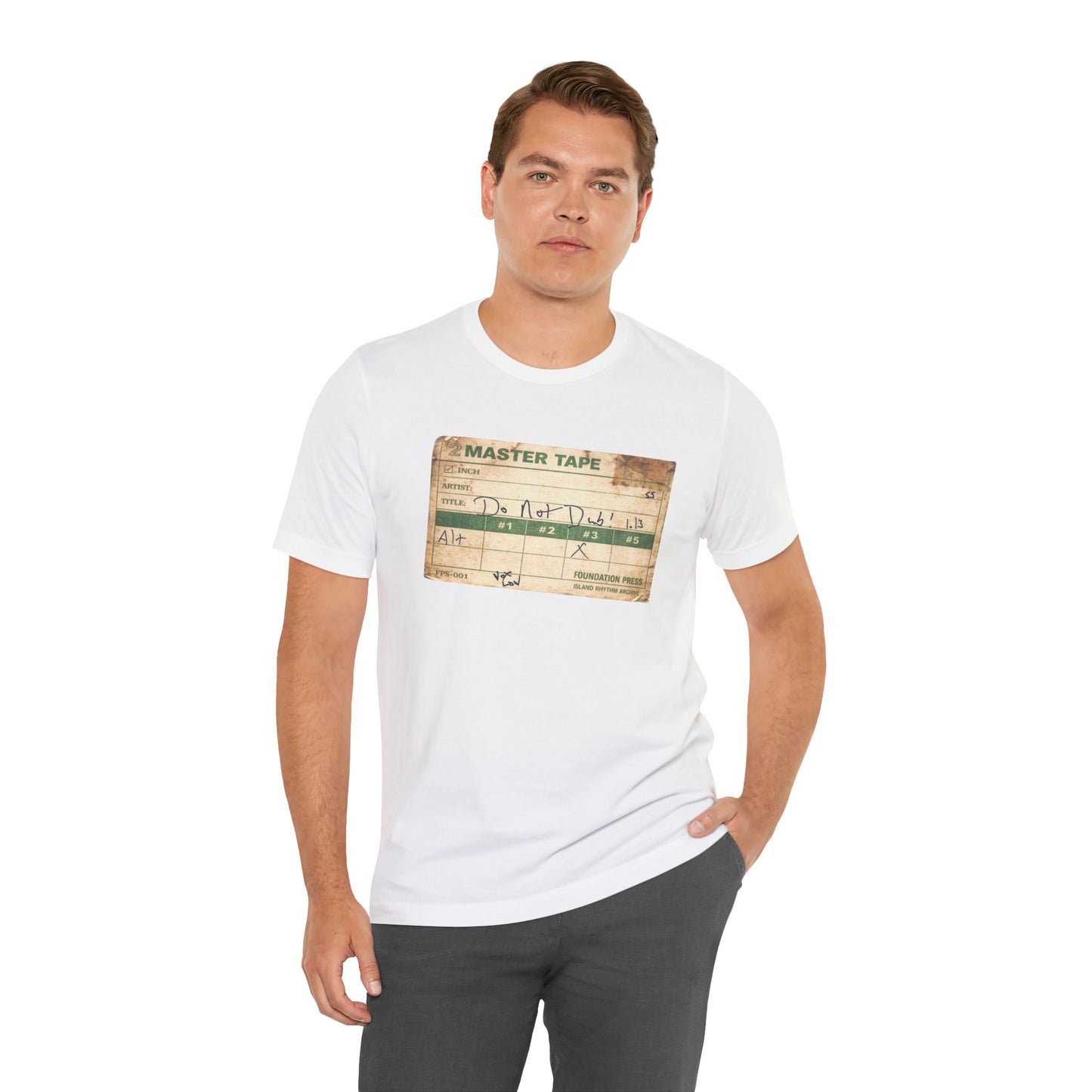 Master Tape Tee - The Island Rhythm