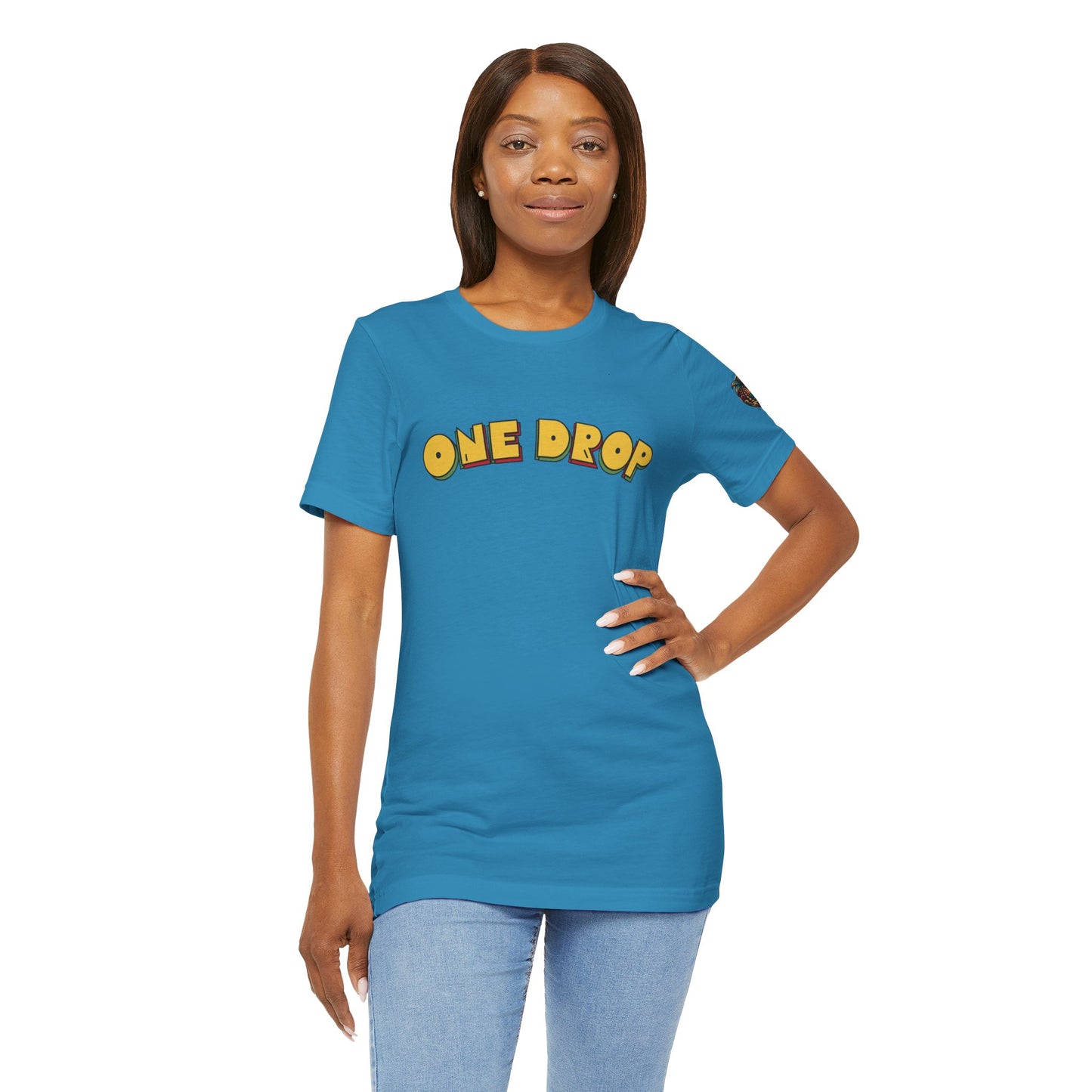 One Drop Unisex Tee - Casual & Stylish T-Shirt for Men and Women | Relaxed Fit Shirt with Lifestyle Design