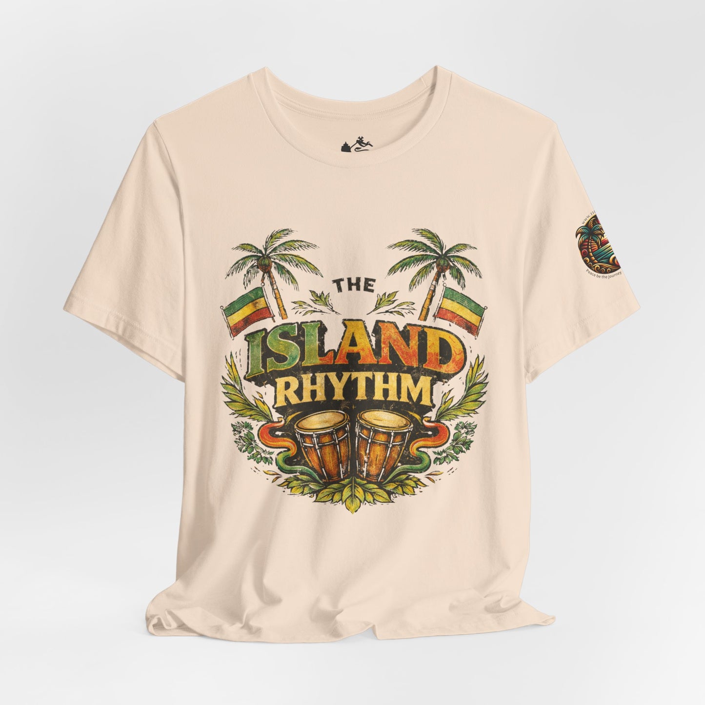 Island Rhythm Island Rhythm Tour T Shirt The Island Rhythm Reggae Concert Tee – Vintage Reggae Style | Streetwear