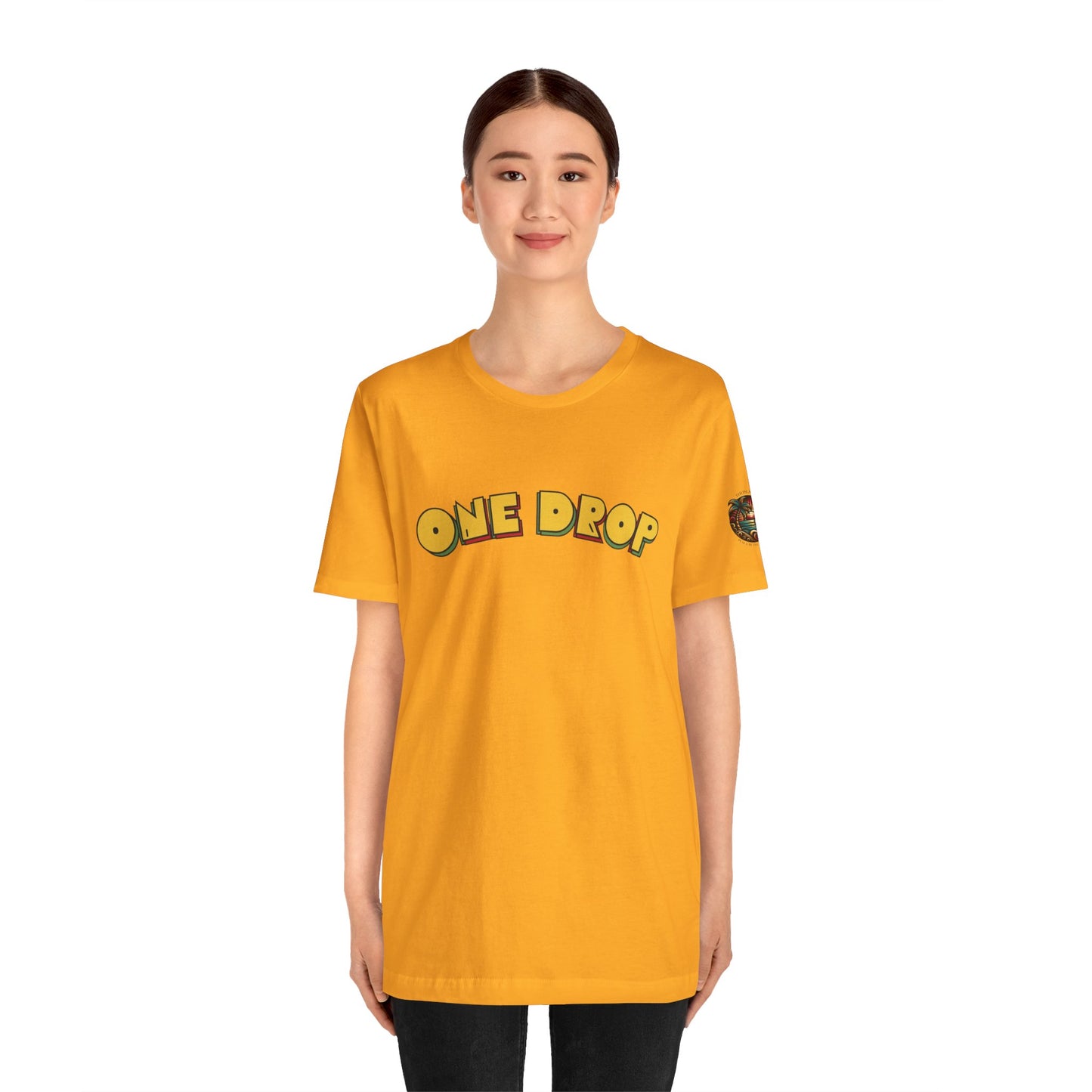 One Drop Unisex Tee - Casual & Stylish T-Shirt for Men and Women | Relaxed Fit Shirt with Lifestyle Design