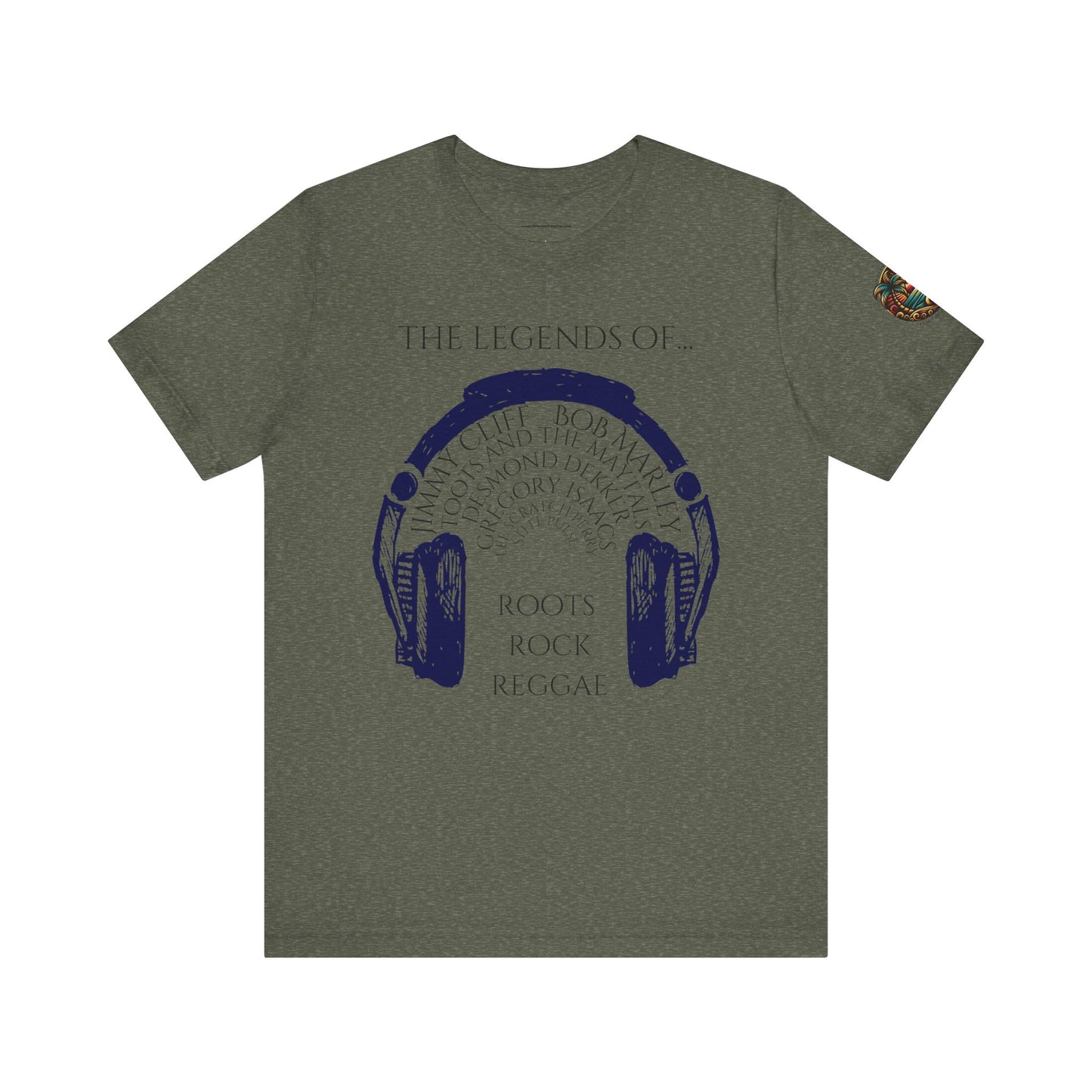 The Legends Of Reggae Unisex Tee - Music Lover's Short Sleeve Shirt