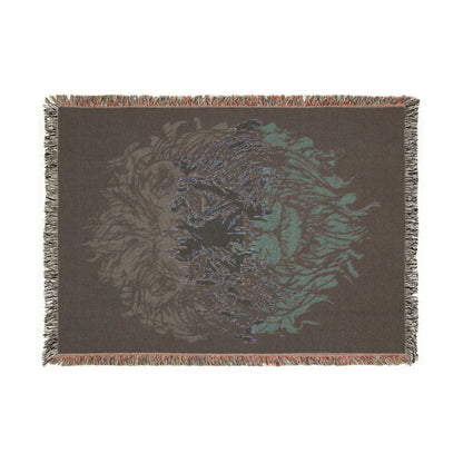 Woven Blanket Lion of Judah Rasta - The Island Rhythm