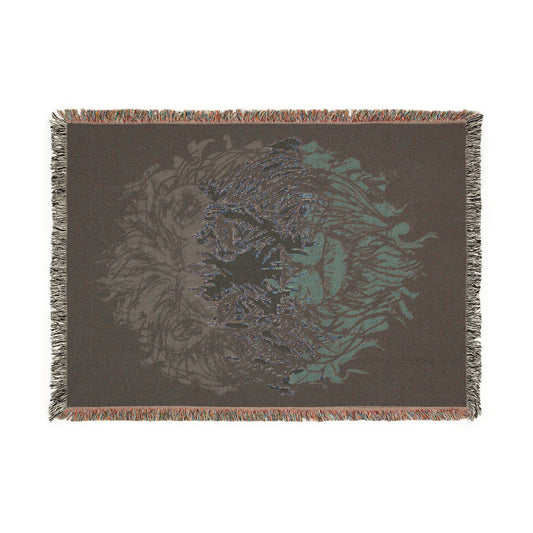 Woven Blanket Lion of Judah Rasta - The Island Rhythm